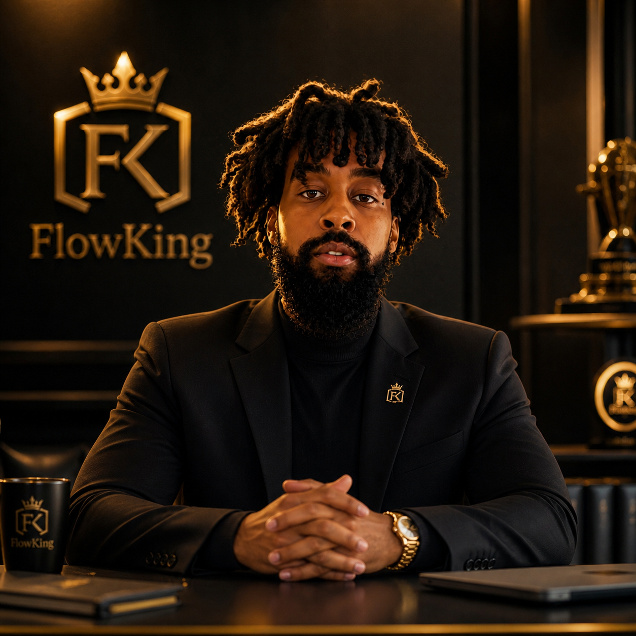 Noah Nuru, founder of FlowKing